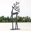Small Aluminium Black Reindeer