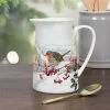 Christmas Robins Medium Jug