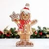 LED 39cm Magnesia Gingerbread Boy With A Star