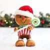 26cm Santa Gingerbread Boy With Lollipop