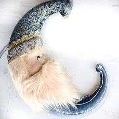 69cm Blue Hanging Moon