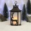 Flickering Flame Deer Lantern