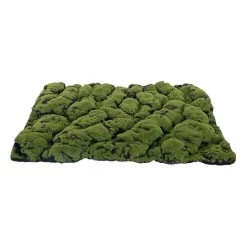 My Village Green & Brown Coarse Artificial Moss Mat 70cm X 50cm