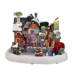 Lemax Birch Creek Ice Fishing Festival -Tinsel Nest Sales Store 1243752 2