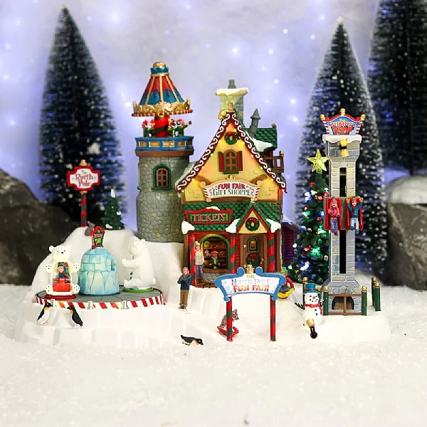 Lemax North Pole Fun Fair 1 Lemax North Pole Fun Fair