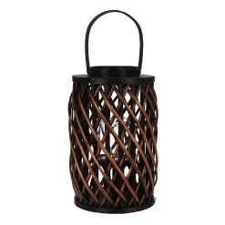 KOOPMAN Willow Lantern Brown 40cm