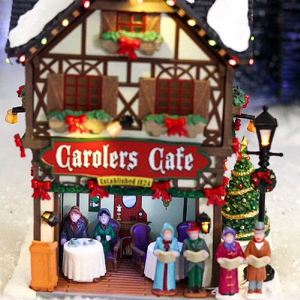 Lemax Carolers Café (4.5V) 2 Lemax Carolers Café (4.5V) - Image 2