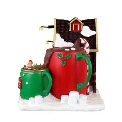 Lemax Hot Chocolate Spa (4.5V) -Tinsel Nest Sales Store 1244504 2