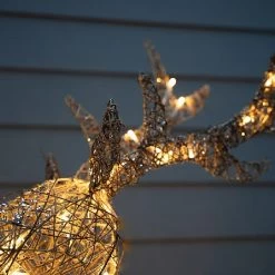 110cm LED Gold Reindeer -Tinsel Nest Sales Store 1244752 3 1