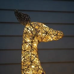 130cm LED Gold Reindeer -Tinsel Nest Sales Store 1244753 1