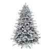 6ft Balmoral Flocked Spruce Artificial Christmas Tree