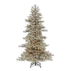 7.5ft Pre-Lit Woburn Blue Fir Artificial Christmas Tree