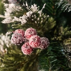 3ft Frosted Berry Spruce Artificial Christmas Tree -Tinsel Nest Sales Store 1244774 2