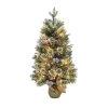 3ft Pre-Lit Frosted Berry Spruce Artificial Christmas Tree