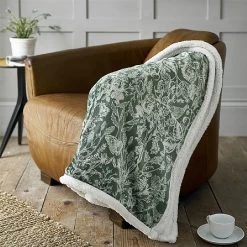 Secret Garden Throw - Sage 140cm X 180cm -Tinsel Nest Sales Store 1247150 3
