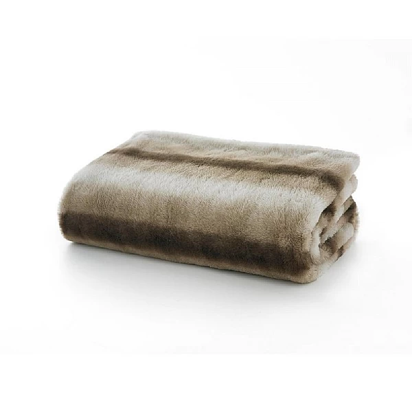 Sherbrooke Supersoft Faux Fur Throw Silver 130cm X 150cm 1 Sherbrooke Supersoft Faux Fur Throw Silver 130cm X 150cm
