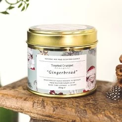 Toasted Crumpet Gingerbread Candle Tin