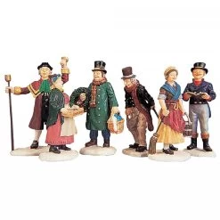 Lemax Village People Figurines (Set Of 6)