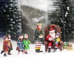 Lemax Visiting Santa (Set Of 3)