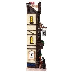 Lemax Wesley Pub -Tinsel Nest Sales Store 451889 5