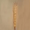 Premier Warm White Gold Glitter LED Twig Lights 1.2m