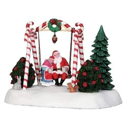 Lemax Santa Swing -Tinsel Nest Sales Store 753518 2