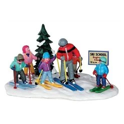 Lemax Ski School -Tinsel Nest Sales Store 790676 2