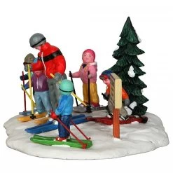 Lemax Ski School -Tinsel Nest Sales Store 790676 4
