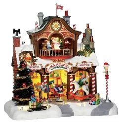Lemax Santa's Workshop -Tinsel Nest Sales Store 790701 2