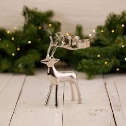 Reindeer 2 Tea Light Holder