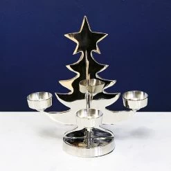 Christmas Tree 4 Tealight Holder