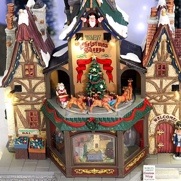 Lemax Holiday Hamlet Christmas Shoppe 2 Lemax Holiday Hamlet Christmas Shoppe - Image 2