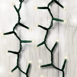 Lumineo 1000 Warm White LED Compact Lights (Green Cable) -Tinsel Nest Sales Store 954518 2