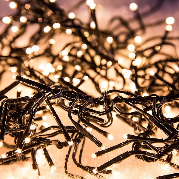 Lumineo 768 Warm White LED Cluster Lights (Green Cable) 1 Lumineo 768 Warm White LED Cluster Lights (Green Cable)