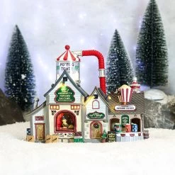 Lemax Bell's Gourmet Popcorn Factory