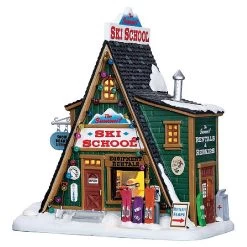Lemax The Summit Ski School -Tinsel Nest Sales Store 997807 2