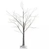 Lumineo 150cm Warm White Micro LED Brown Birch Tree (Copper Wire)