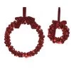 Decoris Bell Wreath Red (Various Sizes)